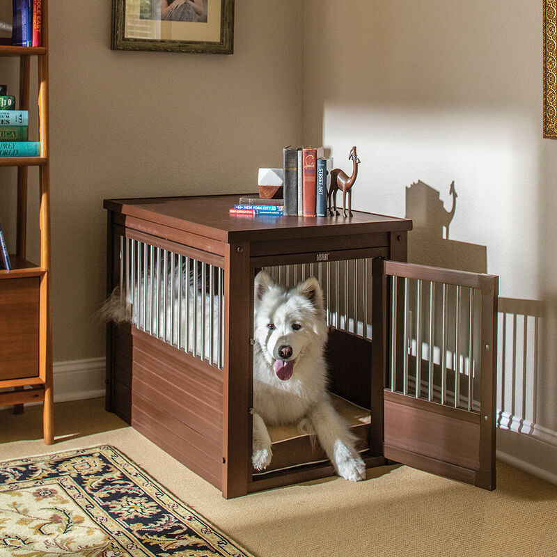 New Age Pet, InnPlace Dog Crate - Russet image number null