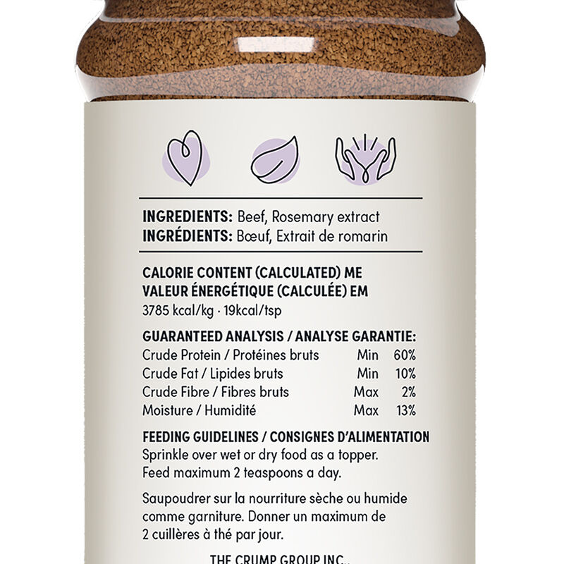 Crumps' Naturals, Liver Sprinkles - 160 g - Dog Treat image number null