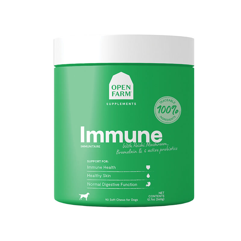 Open Farm, Immune Chews - 90 ct - Dog Supplements image number null