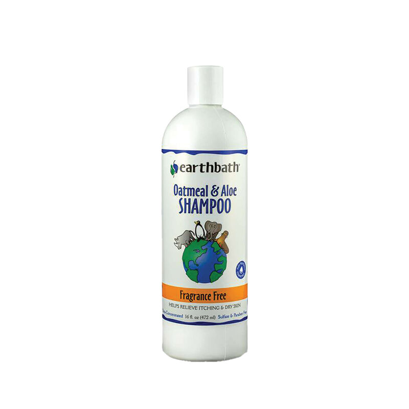 Earthbath, Oatmeal & Aloe Shampoo - Fragrance Free - 16 oz image number null