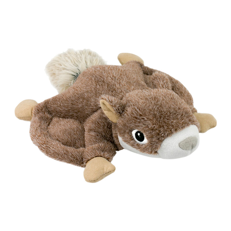 Tall Tails, Plush Flying Squirrel Frisbee Toy - 12" - Toss Dog Toy image number null