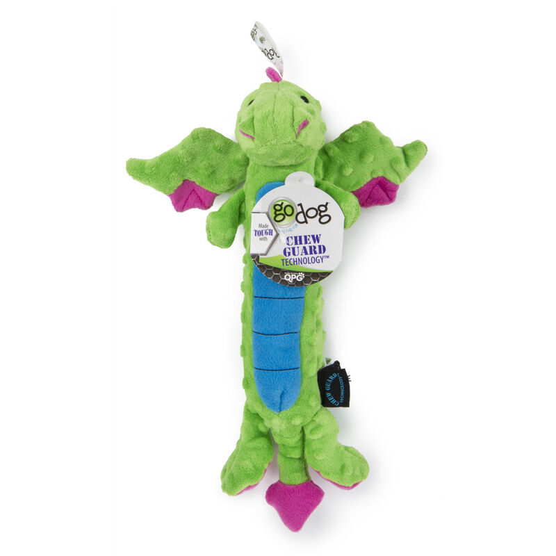 goDog Skinny Dragon - Dog Toy image number null