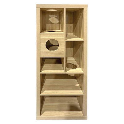 4 Cats & Dogs Home Furnishing Inc., Cliff Jr Shelf - Oak