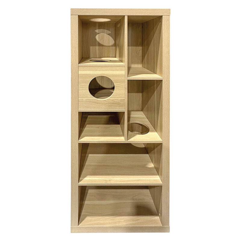 4 Cats & Dogs Home Furnishing Inc., Cliff Jr Shelf - Oak image number null