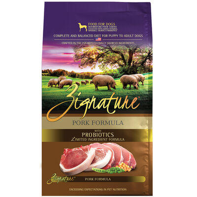 Zignature, Limited Ingredient - Grain Free - Pork