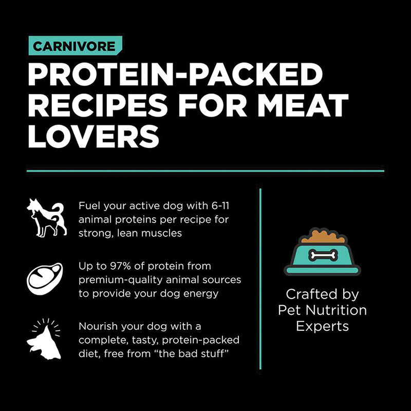 GO! SOLUTIONS CARNIVORE Grain Free Chicken, Turkey + Duck Adult Recipe for dogs image number null