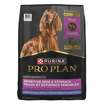 Pro Plan, Specilized Sensitive Skin & Stomach - Lamb & Oatmeal - 10.9 kg - Dry Dog Food