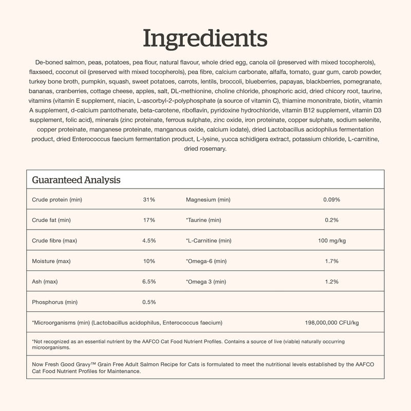 Good Gravy - Salmon Coated in Bone Broth - Dry Cat Food image number null