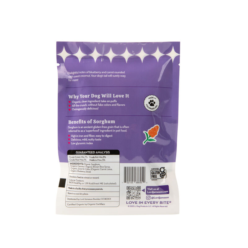 Lord Jameson, Love Puffs - Wild Berri - Dog Treat image number null