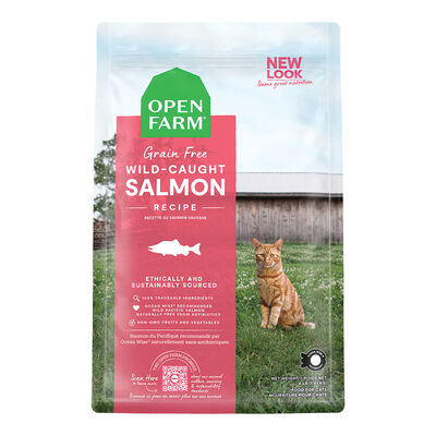 Open Farm, Wild Salmon Adult Cat Dry Food - Dry Cat Food