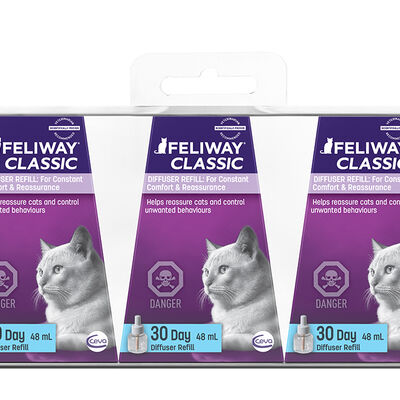 Feliway, Classic Diffuser Refill - 3 pk