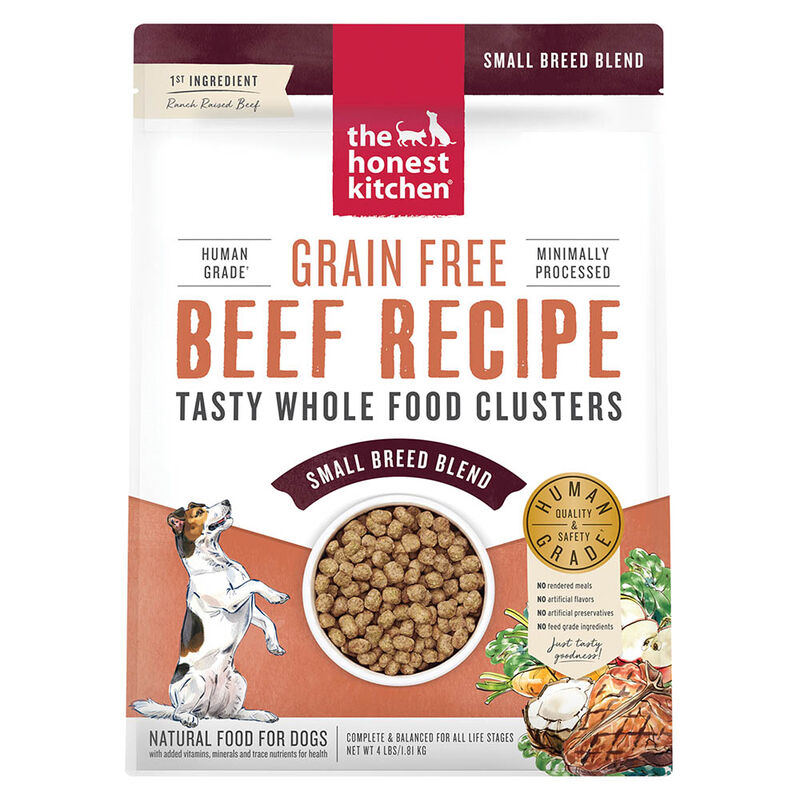 The Honest Kitchen, Whole Food Clusters - Grain Free - Small Breed - Beef - Dry Dog Food image number null
