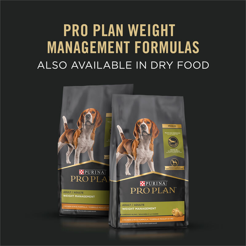 Pro Plan, Can, Adult - Weight Management - Turkey & Rice - 369 g - Wet Dog Food image number null