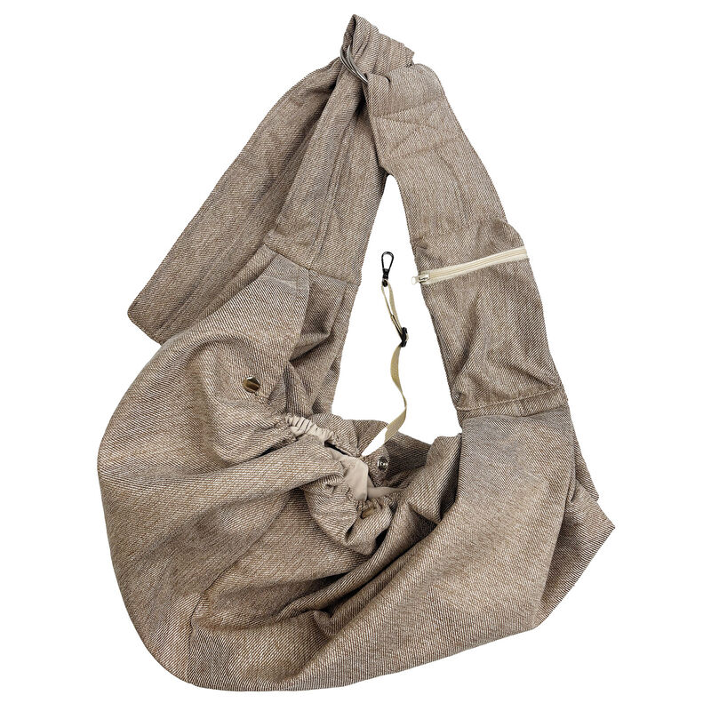 Brigade, Sling Pet Carrier - Woven Tan image number null