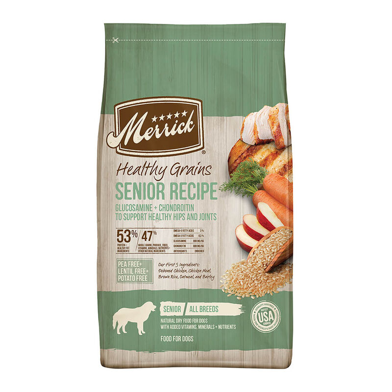 Merrick, Senior - Healthy Grains - Dry Dog Food image number null