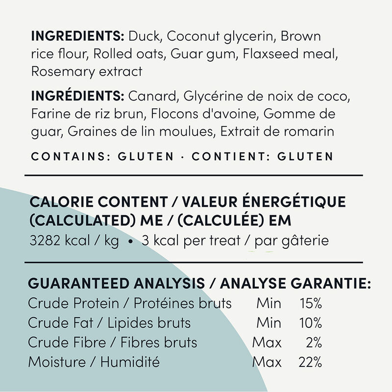Crumps' Naturals, Mini Trainers Semi Moist Duck - Dog Treat image number null