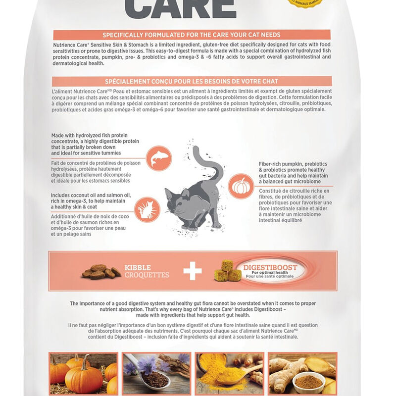 Nutrience, Care - Sensitive Skin & Stomach - Dry Cat Food image number null
