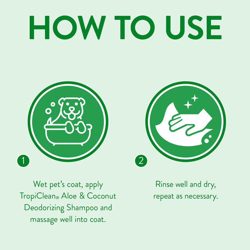 Tropiclean, Aloe & Coconut Shampoo image number null