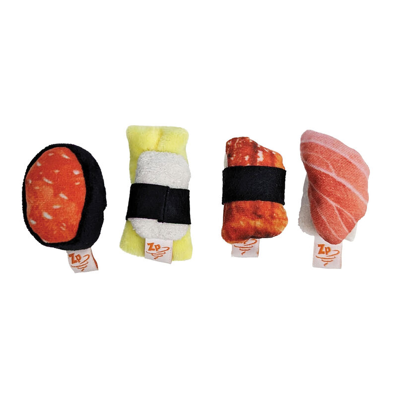 Zoom Toys, Matatabi Sushi Platter Catnip Cat Toy image number null
