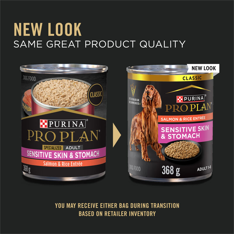 Pro Plan, Adult Sensitive Skin & Stomach - Salomn & Rice - 385 g - Wet Dog Food image number null