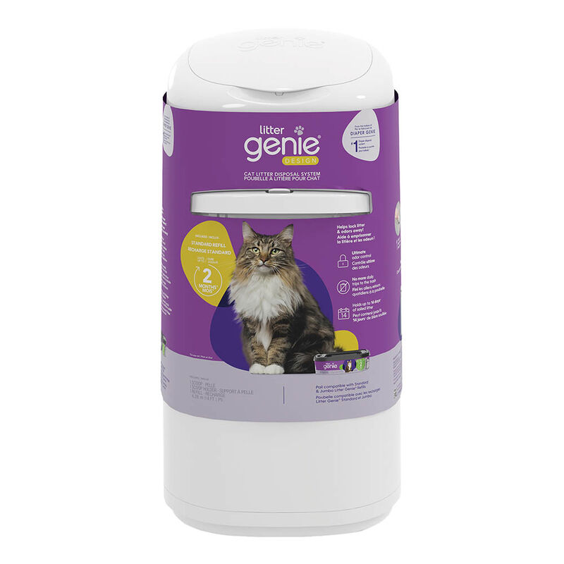 Litter Genie, Design Cat Litter Disposal System, Standard Refill (Up To 2 Months) image number null