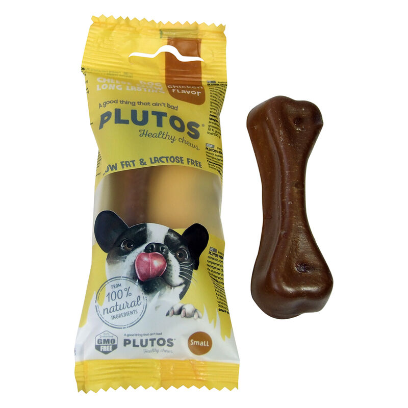 Plutos, Healthy Chews - Cheese & Chicken - Small - 3.5" image number null