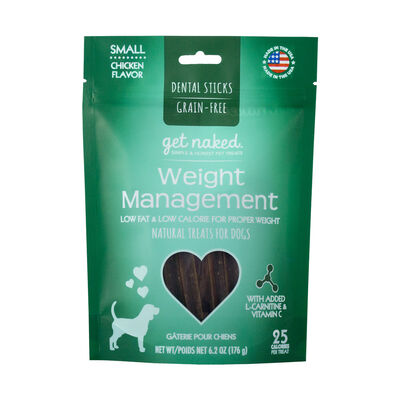 Get Naked, Dental Sticks - Weight Management - Small - 176 g