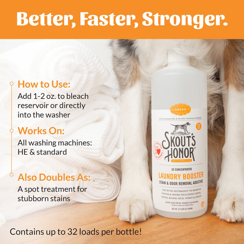 Skouts Honor, Laundry Boost Stain & Odor Additive - 32 oz image number null