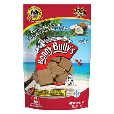Benny Bully's, Liver Plus Coconut - 58 g - Dog Treat