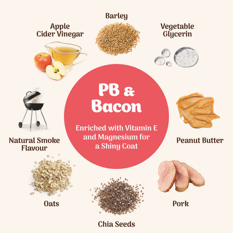 Northern Biscuit, Softies Peanut Butter & Bacon - 170 g - Dog Treat image number null