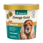 NaturVet, Omega Gold Plus Salmon Oil - 90ct image number null