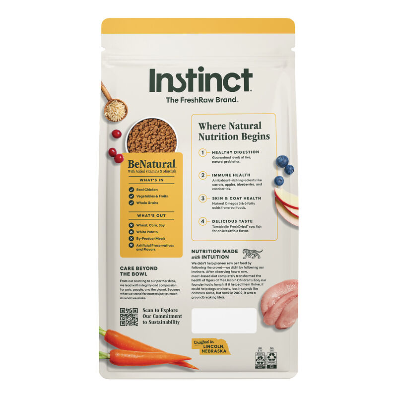 Instinct, Be Natural Dry Dog Chicken & Brown Rice - 2.04 kg - Dry Dog Food image number null