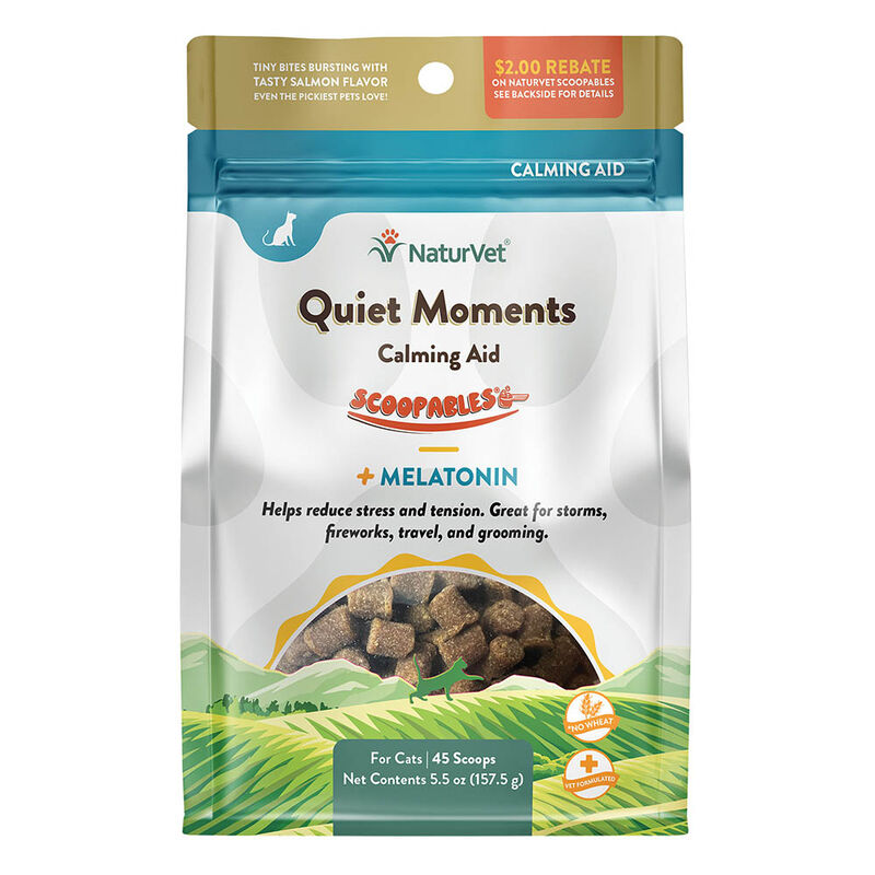 NaturVet, Scoopables CAT Quiet Moments - 45 Scoops image number null