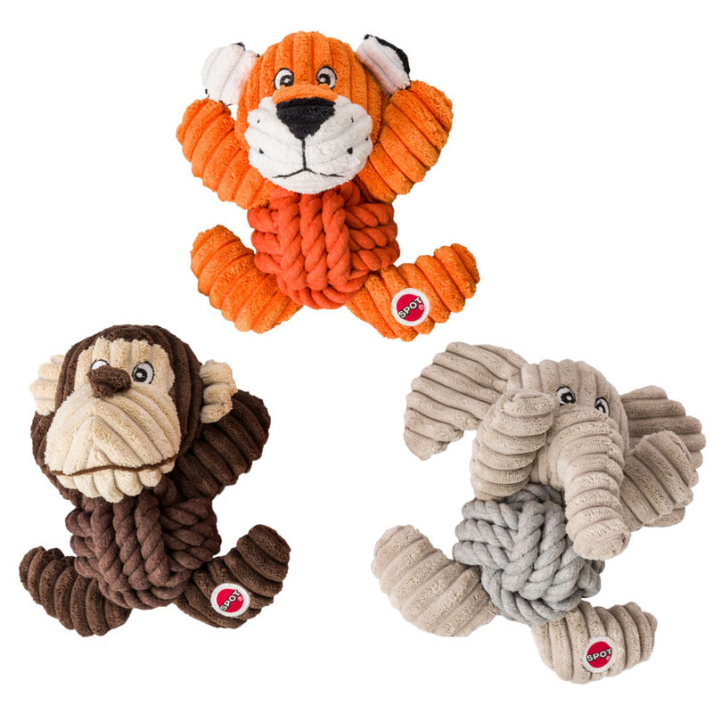 SPOT, Knot for Nothin' - Assorted - 6.5" - Toss Dog Toy image number null