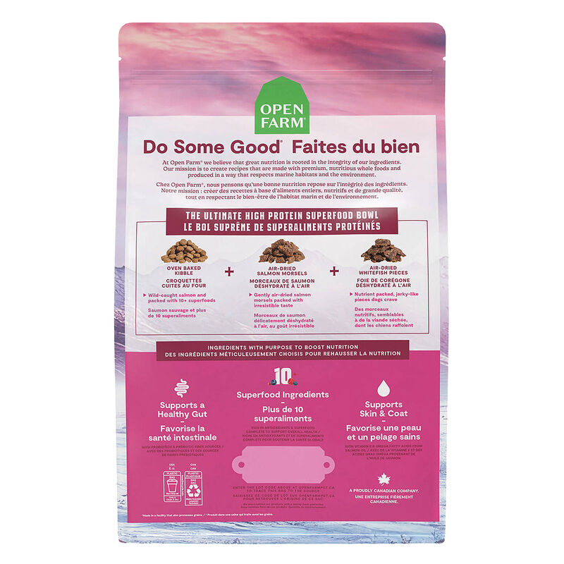 Open Farm, Epic Blend Grain Free Salmon & Superfood - Dry Dog Food image number null