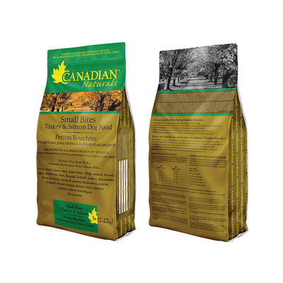 Canadian Naturals, Adult - Small Bites - Turkey & Salmon - 13.6 kg - Dry Dog Food