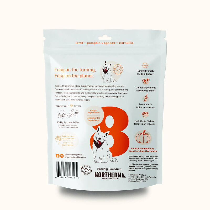 Northern Biscuit, Softies Lamb & Pumpkin - 170 g - Dog Treat image number null