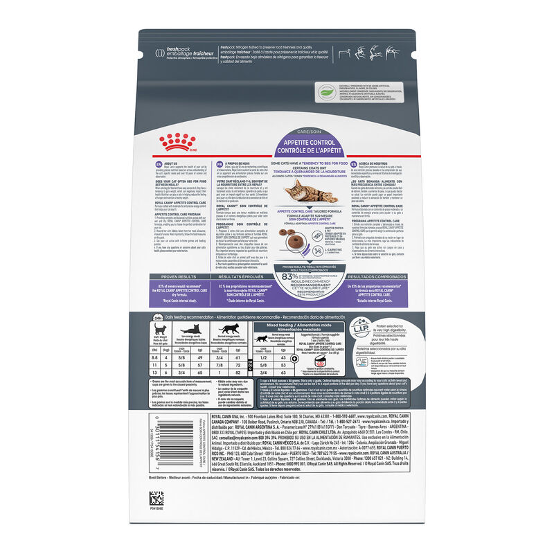 Royal Canin, Feline Care Nutrition Appetite Control - Adult - Dry Cat Food image number null
