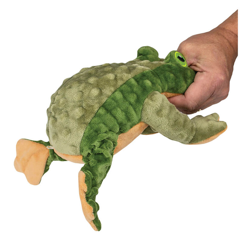 Tall Tails, Plush Frog Animated Legs Toy - 9" - Plush Dog Toy image number null
