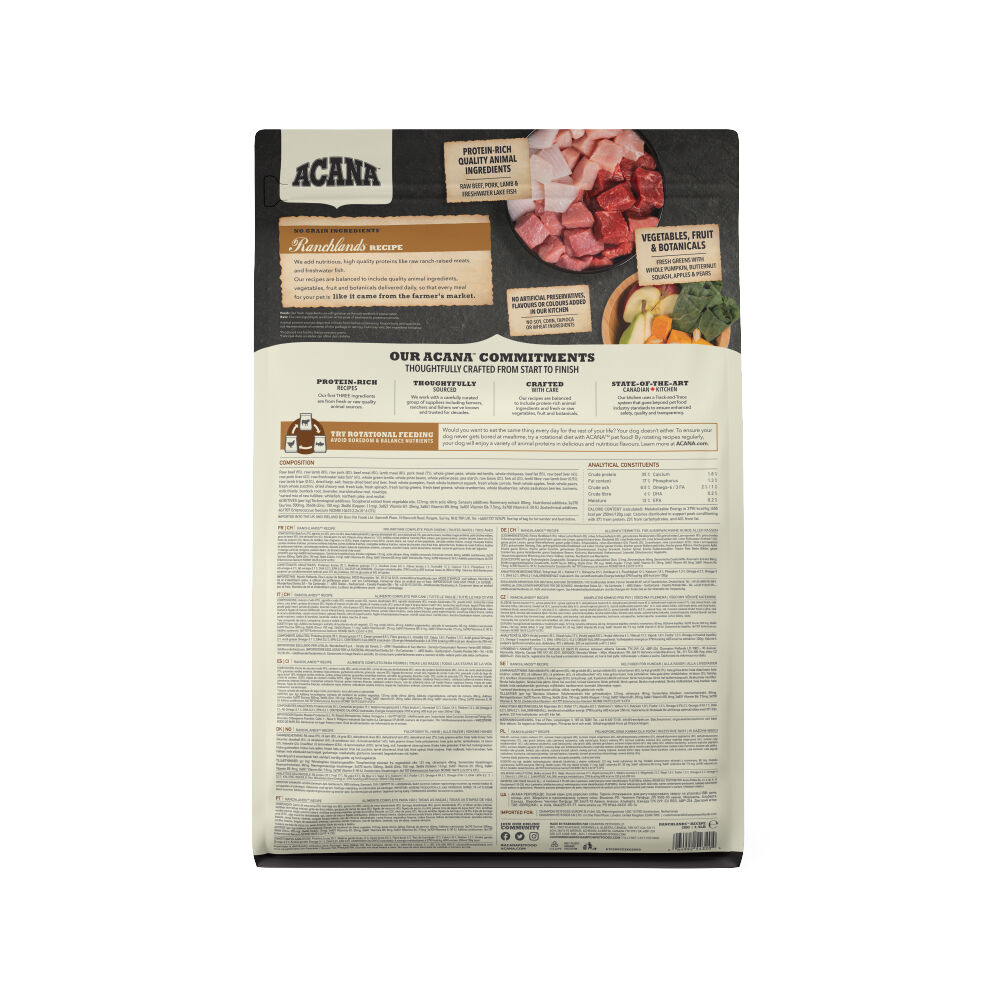 Acana, Ranchlands Grain Free - Dry Dog Food - Ren's Pets