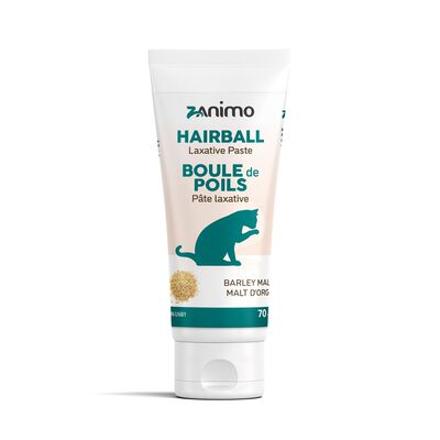 Zanimo, Hairball Laxative Paste &ndash; 70 g &ndash; Cat Supplement