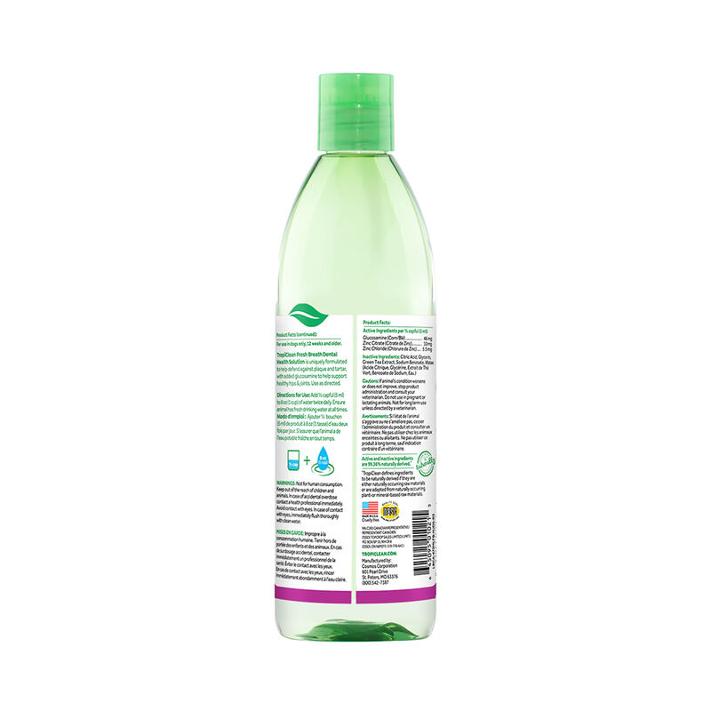 Tropiclean, Dental Fresh Breath with Hip & Joint - 16 oz image number null
