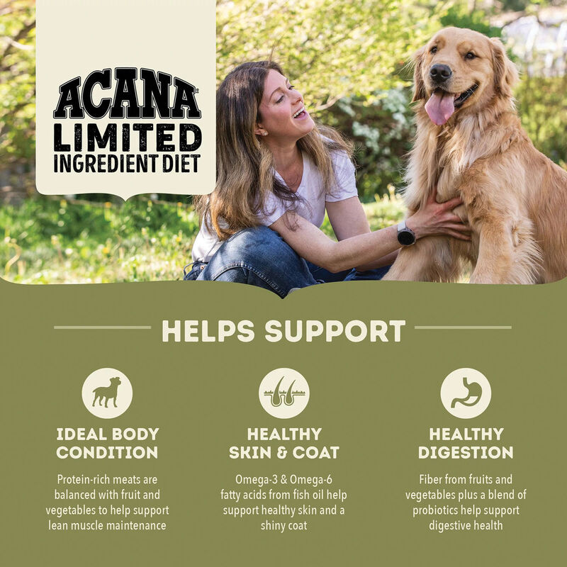 Acana, Adult - Singles Pork & Squash - Dry Dog Food image number null