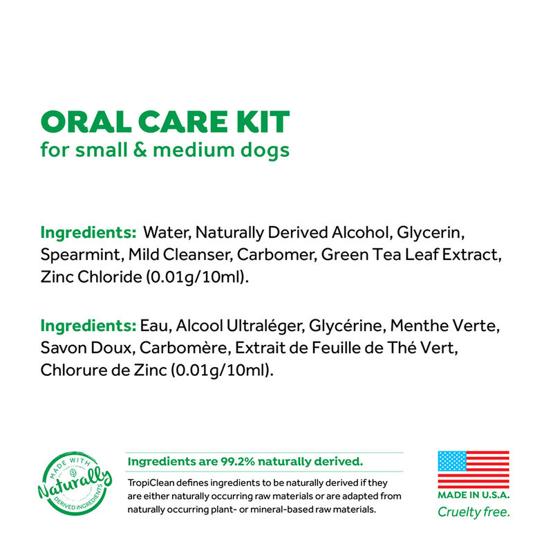 Tropiclean, Dental Oral Care Kit image number null