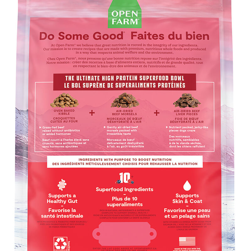 Open Farm, Epic Blend Beef & Superfood image number null