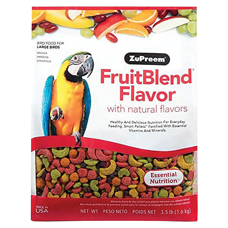 Zupreem, Fruitblend with Natural Fruit Flavours Parrot image number null