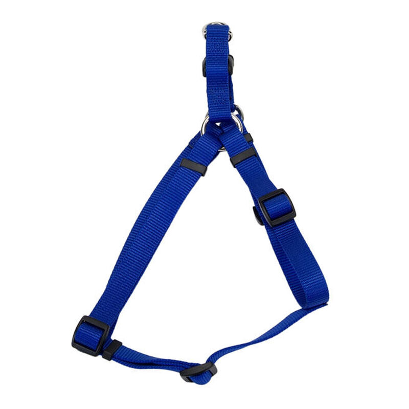 Adjustable Dog Harness, Blue, Large - 1" x 26"-38" image number null