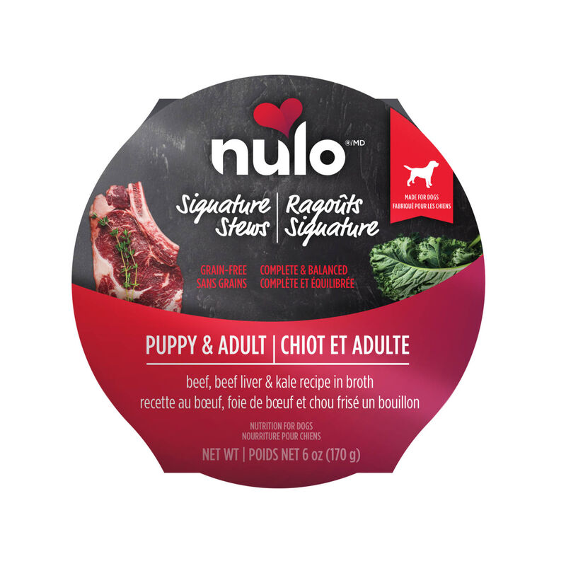 Nulo, Signature Stews Beef Beef Liver & Kale - Dog Wet Food image number null