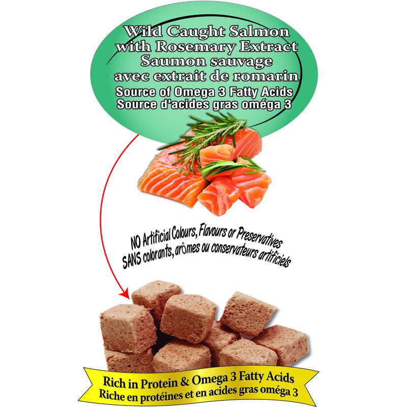 Benny Bully's, Feline Salmon Chops - 20 g - Cat Treat image number null