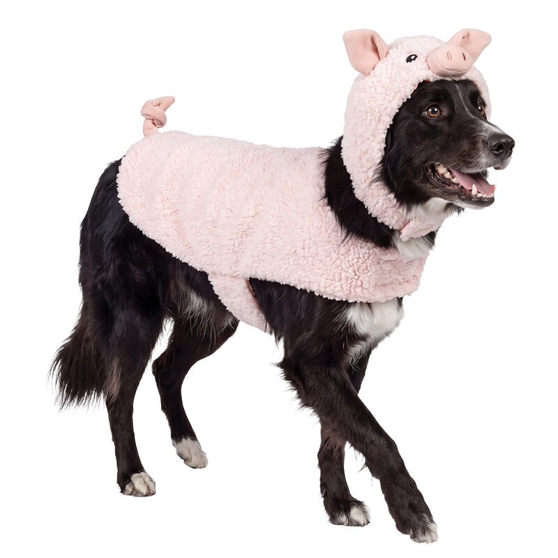Silver Paw Pull-On Pig Dog Costume image number null